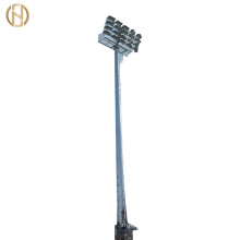 30m Galvanized High Mast Pole with 800W LED Light